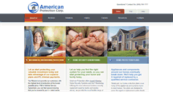 Desktop Screenshot of americanprotectioncorp.com